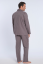 Pánske pyžamo ESTEBAN - Veľkosť: XXL, Farba: Sivá