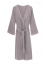 Eleganter Damenbademantel DESTAN in Geschenkverpackung - Größe: S, Farbe: Violett-Lila