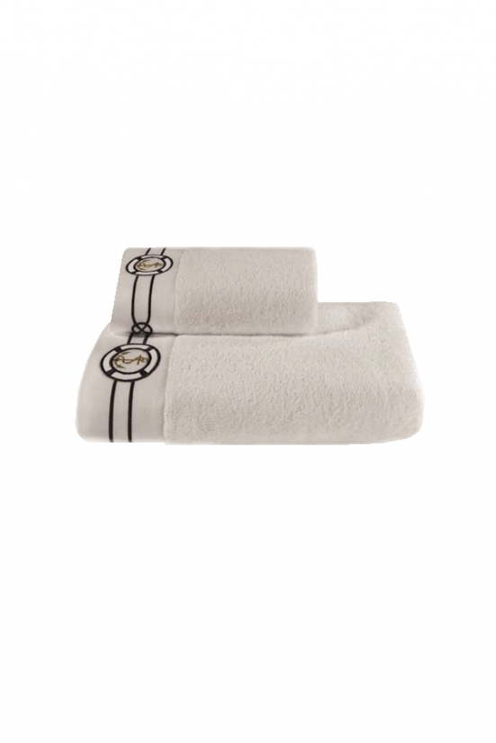 Herrenbademantel MARINE MAN in einer Geschenkverpackung + Handtuch + Schlappen - Größe: L + Schlappen (42/44) + Handtuch + Box, Farbe: Weiß / White