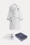 Bademantel MARINE LADY + Handtuch + Badetuch + box - Größe: S, Farbe: Dunkelblau / Navy