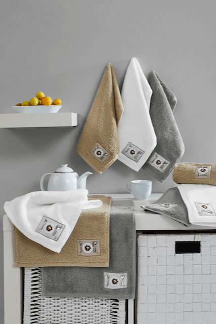Virtuviniai rankšluosčiai KITCHEN, 3 vnt.