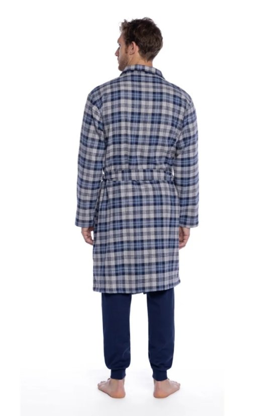 Herrenbademantel aus Flanell LUCAS