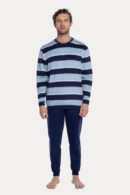 Piżama męska LISANDRO - Rozmiar: XL, Kolor: Niebieski