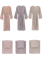 Bademantel DESTAN + Handtuch + Badetuch + box