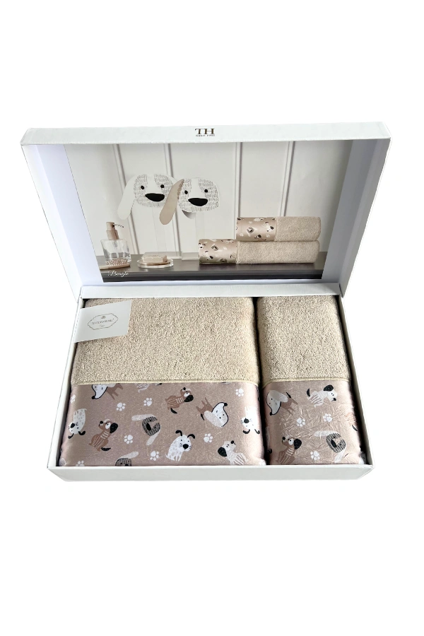 Detská darčeková sada uterák a osuška BEAGLE, 2 ks