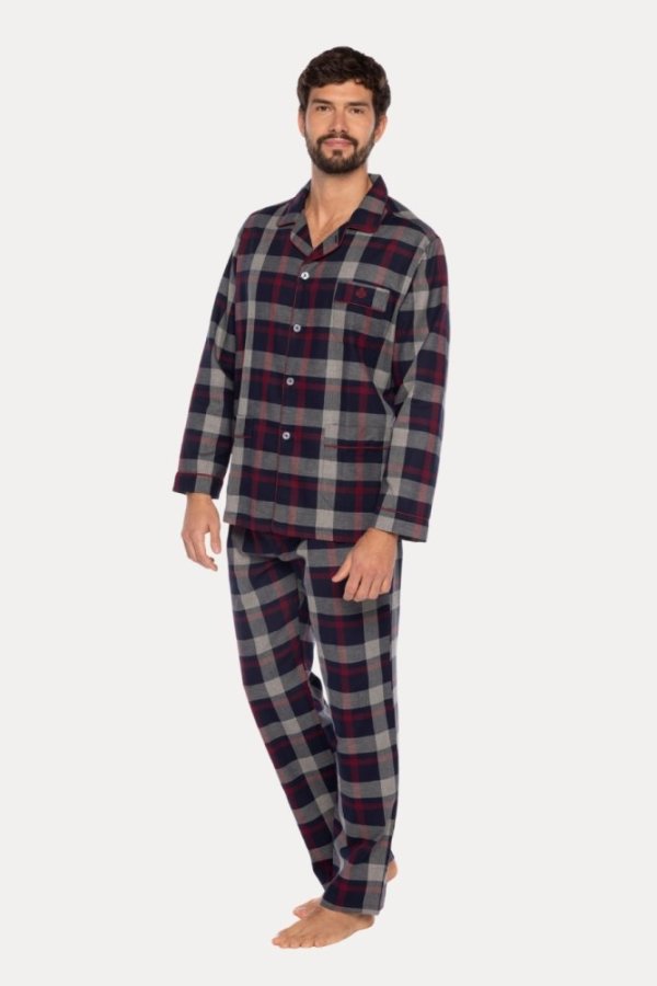 Pánské flanelové pyžamo MARTIN