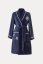 Bademantel MARINE LADY + Handtuch + Badetuch + box - Größe: S, Farbe: Dunkelblau / Navy