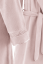 Damenbademantel QUEEN + Handtuch + Badetuch + box - Größe: L, Farbe: Sahne / Ecru
