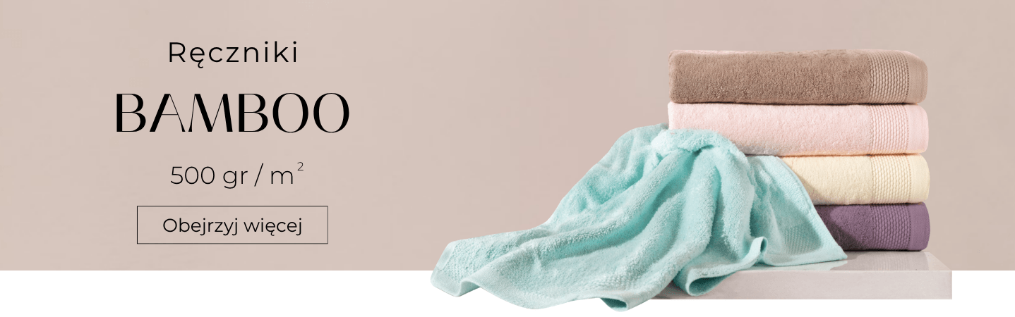 Bambusowe ręczniki BAMBOO