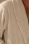 MICRO COTTON uniszex fürdőköpeny - Méret: XXL, Szín: Világos bézs / Light beige