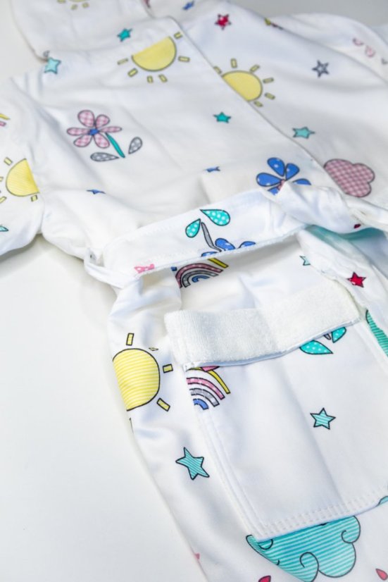 Otroški kopalni plašč SUNNY s kapuco