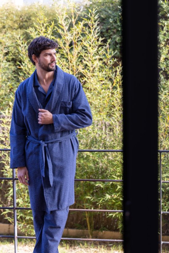 Vyriškas flanelinis chalatas JAVIER