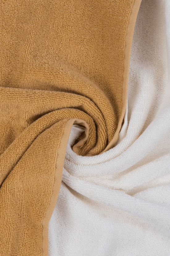 Geschirrtücher CAFE, 2 St. - Abmessung: Set (2 St., 40x60 cm), Farbe: Creme-Mustard