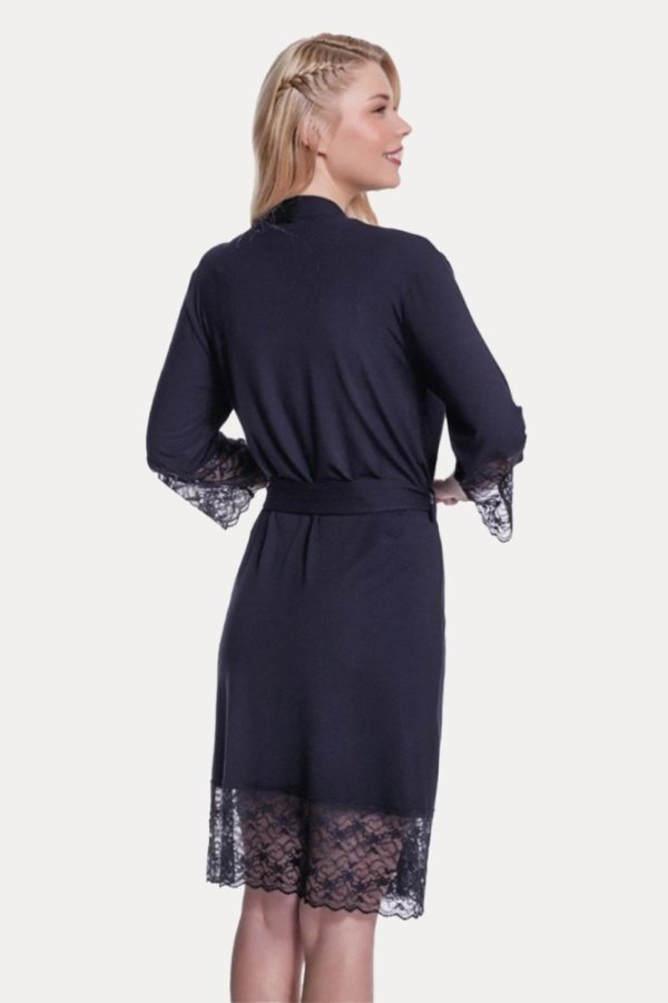 Moteriškas bambukinis chalatas ELLIE