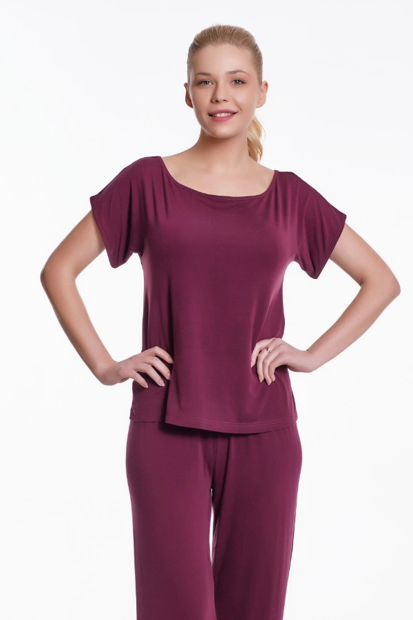 Damenpyjama aus Bambus LIVIA