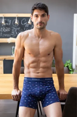 2 Pack, Boxeri pentru bărbați DIEGO, din bumbac elastic