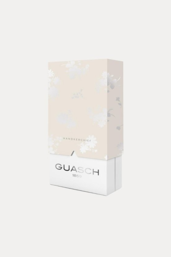 Bavlněné dámské kapesníky HARMONIA, 6 ks - Rozměr: 35 x 35 cm, Barva: Bílá, Balení: V dárkovém boxu 6 ks