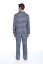 Pijamale de flanel pentru bărbați JONATHAN - Mărime: M, Culoare: Albastru închis / Navy