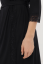 Damennachthemd aus Bambus TAMARA mit Bademantel - Größe: XL, Farbe: Schwarz / Black