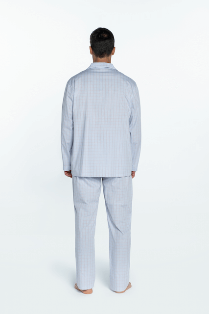 Herren Pyjamas SERGIO - Größe: L, Farbe: Hellblau / Light blue