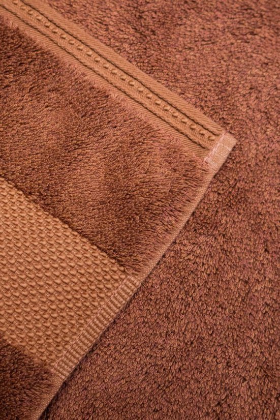 Prosop de modal DELUXE 50x100cm - Culoare: Bej deschis / Light beige