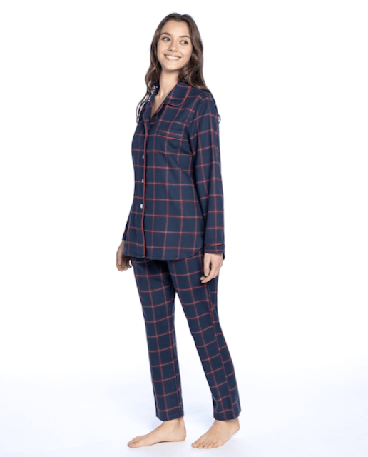 Damenpyjama aus Flanell GEMA