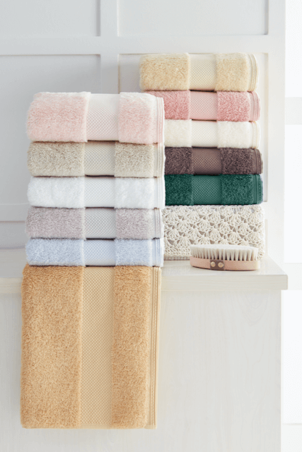 Luksusowe ręczniki DELUXE 50x100cm - Kolor: Różowy