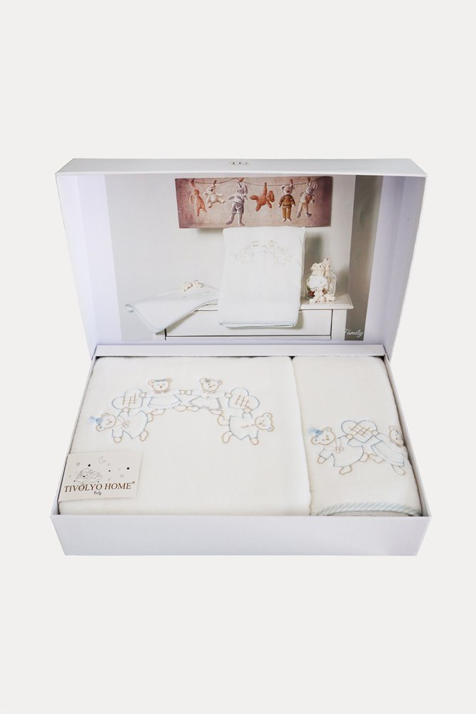 Geschenkset für Kinder Hand- und Badetücher FAMILY, 2 St.