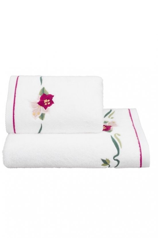 Ręcznik kąpielowy LILY 85x150 cm - Kolor: Biały