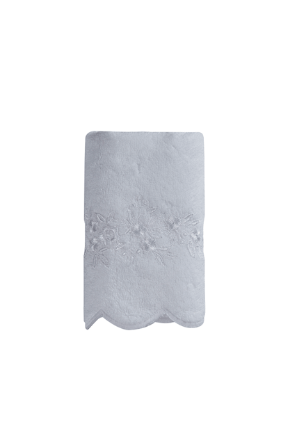 Kleines Handtuch SILVIA 30x50 cm - Farbe: Weiß / White