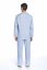 Pijamale de flanel pentru bărbați RODRIGO - Mărime: 4XL, Culoare: Albastru deschis / Light blue