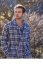 Herrenbademantel aus Flanell LUCAS