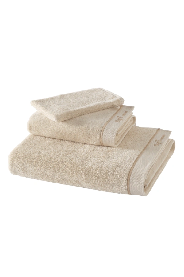 Prosop de corp AURA 92x150 cm Bej / Beige