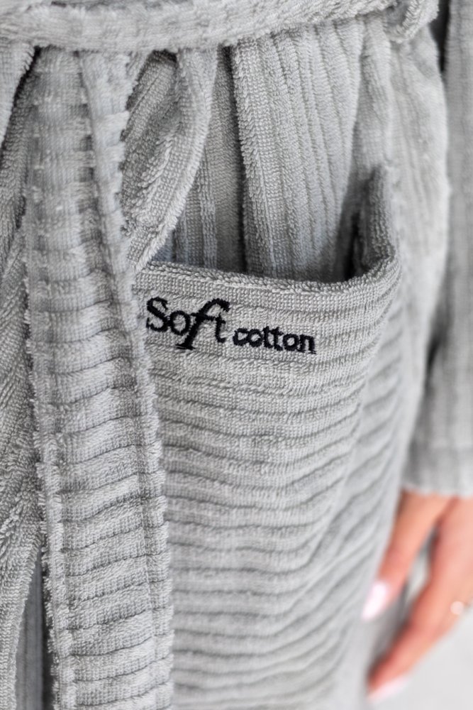 Soft Cotton Darčekové balenie županu, uteráku a osušky STRIPE