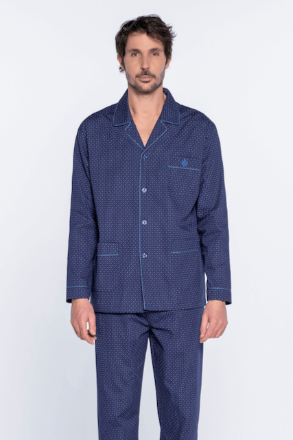 GUASCH Pánské pyžamo GERT Tmavě modrá M