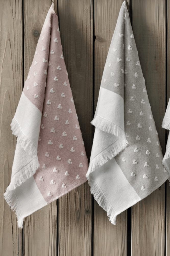 Soft Cotton Kuchynské utierky HEARTS