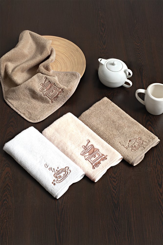 Soft Cotton Kuchynské utierky COFFEE