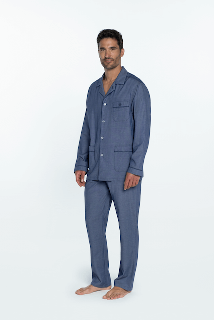 GUASCH Pánské pyžamo ENRICO XL Tmavě modrá