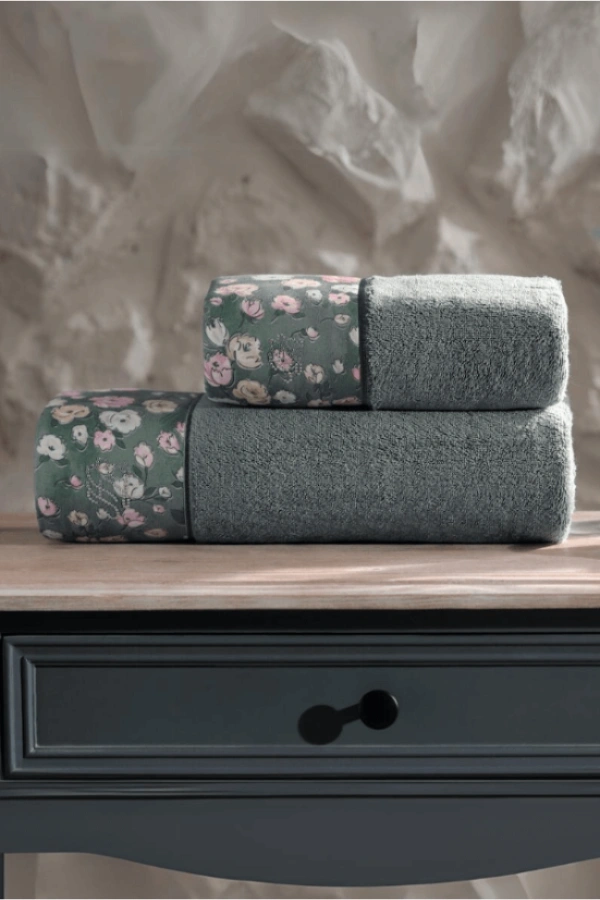 Dárková sada ručník a osuška NEW LUELLA, 2 ks Zelená