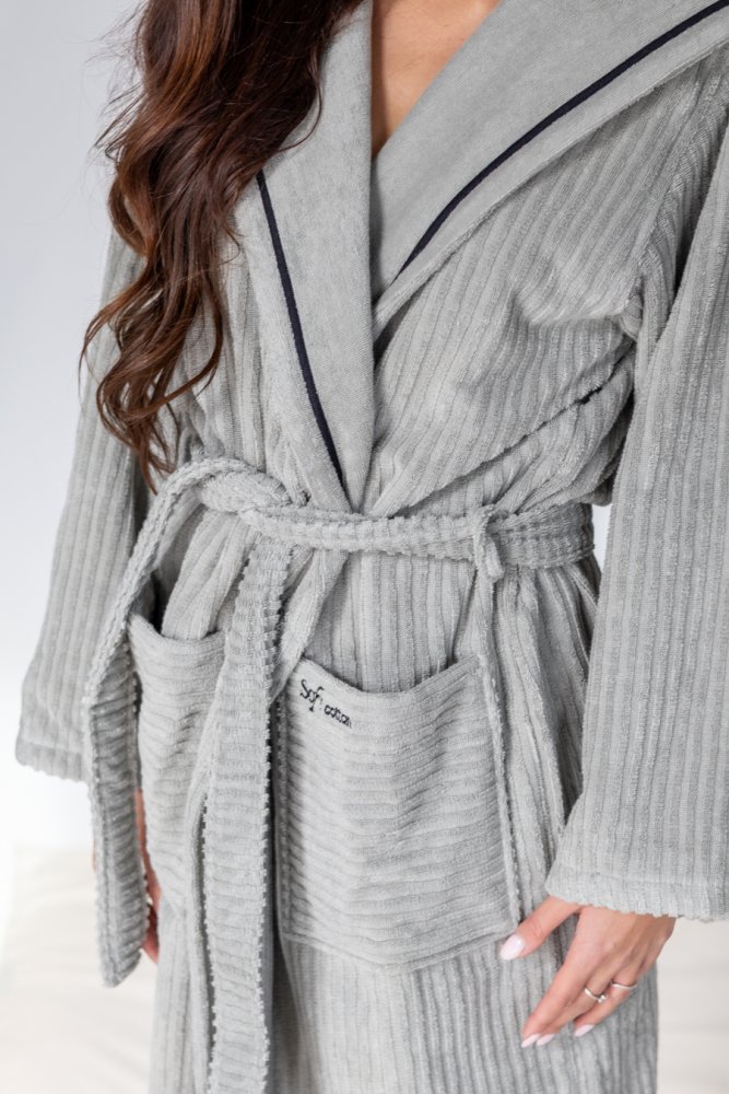 Soft Cotton Darčekové balenie županu, uteráku a osušky STRIPE