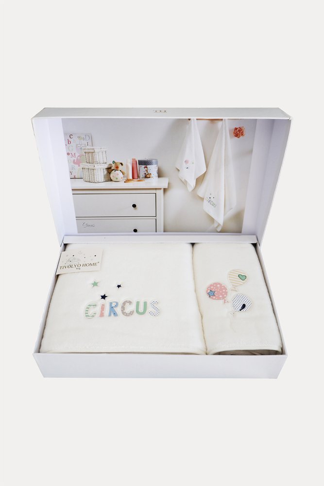 Soft Cotton Osuška a uterák CIRCUS v darčekovom balení
