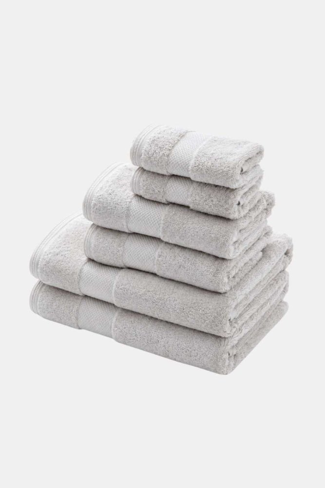 Set avantajos prosoape DELUXE, 6 buc Gri deschis / Light Grey