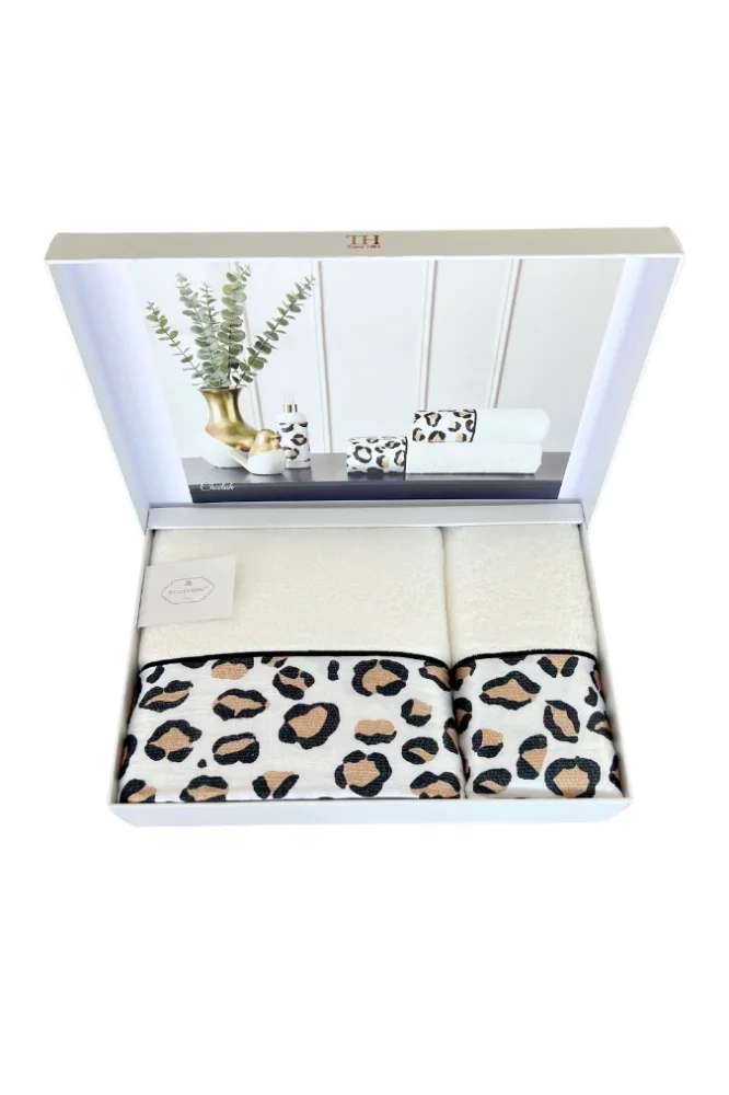 Soft Cotton Osuška a uterák CHEETAH v darčekovom balení