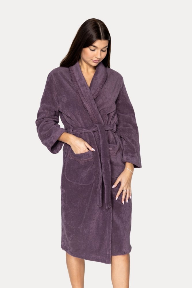 Soft Cotton Dámsky elegantný župan STELLA v darčekovom balení