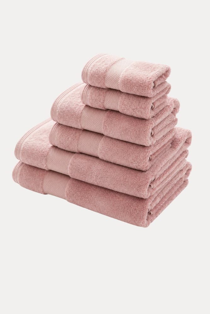 Set avantajos prosoape DELUXE, 6 buc Roz pal / Dusty rose