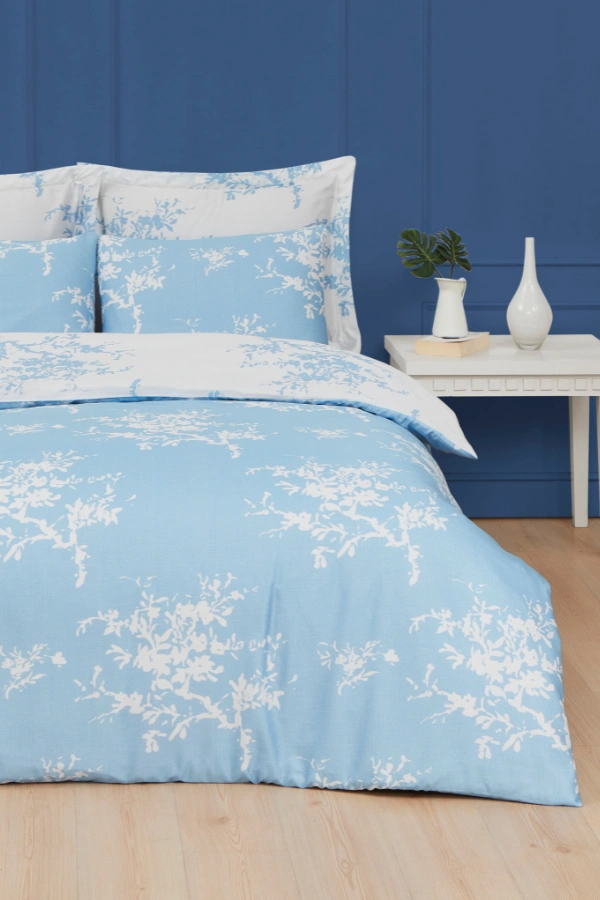 Lenjerie de pat dublu LAURA, 6 buc Set pentru pat matrimonial