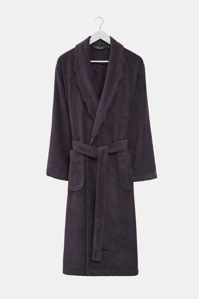 Soft Cotton Dámsky elegantný župan STELLA v darčekovom balení