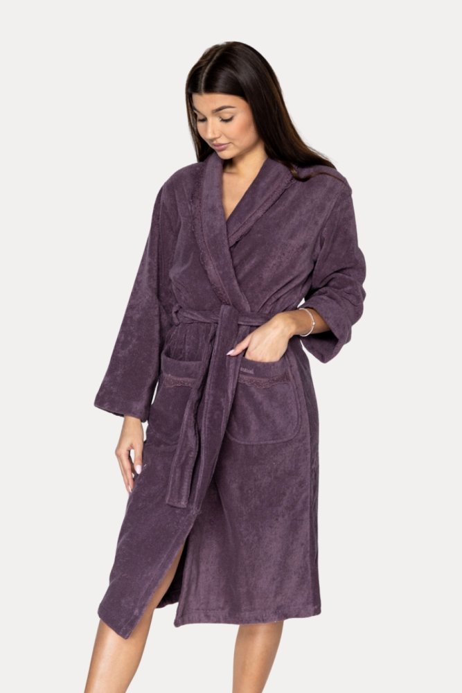 Soft Cotton Dámsky elegantný župan STELLA v darčekovom balení